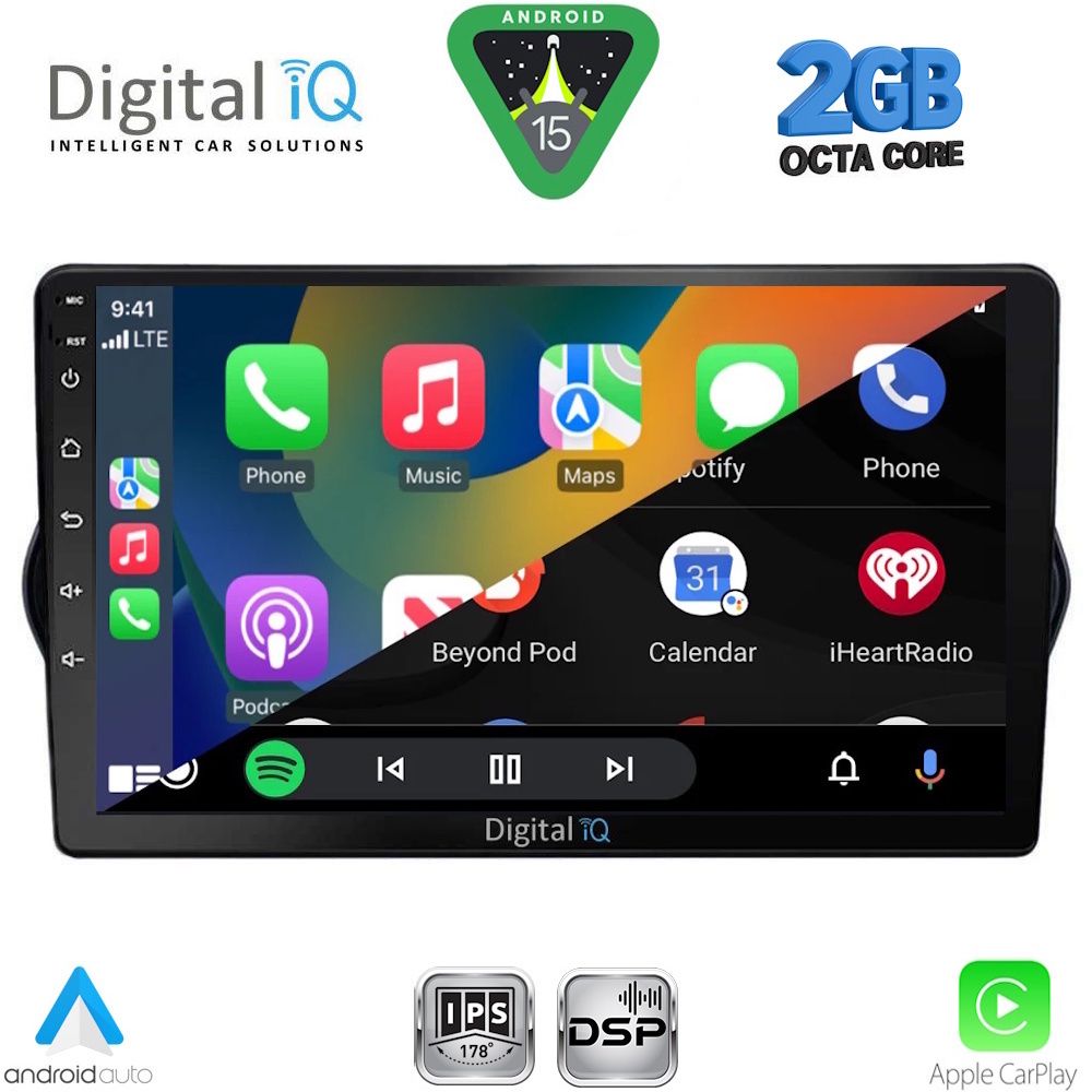DIGITAL IQ RSF 4148_CPA (9inc) MULTIMEDIA TABLET for FIAT TIPO mod. 2015-2023 DIGITAL IQ RSF 4148_CPA (9inc) MULTIMEDIA TABLET for FIAT TIPO mod. 2015-2023