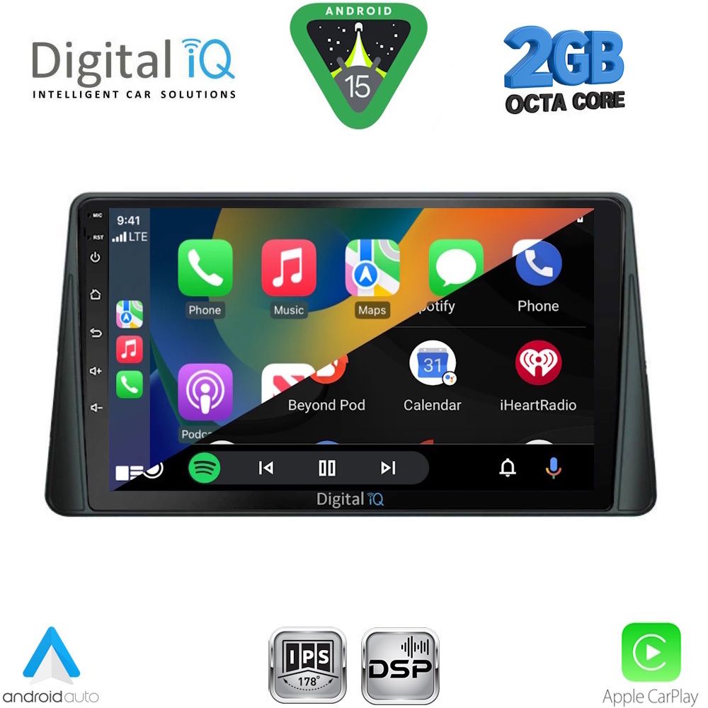 DIGITAL IQ RSF 4158_CPA (9inc) MULTIMEDIA TABLET for FORD FOCUS mod. 2019-2025 DIGITAL IQ RSF 4158_CPA (9inc) MULTIMEDIA TABLET for FORD FOCUS mod. 2019-2025