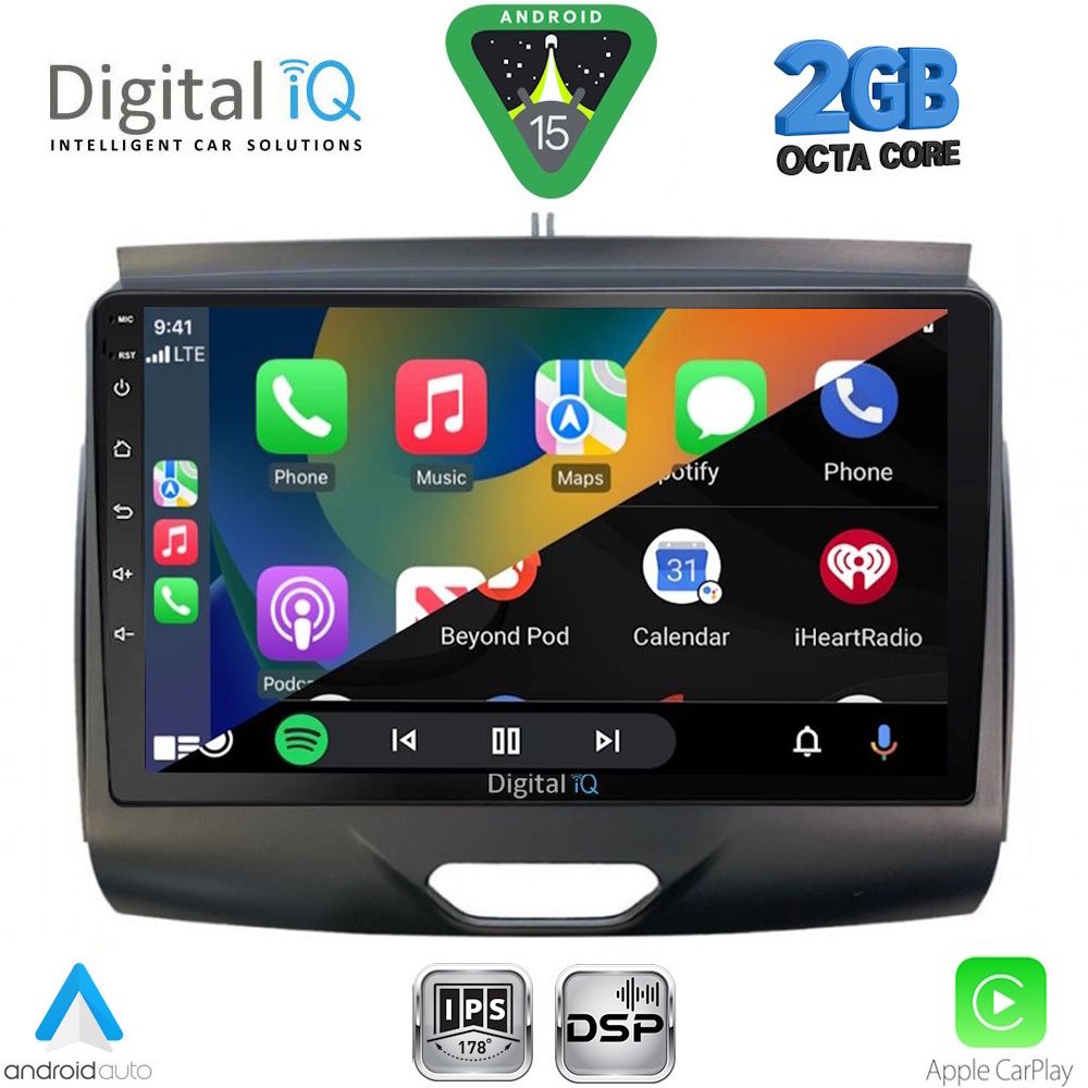 DIGITAL IQ RSF 4172B_CPA (9inc) MULTIMEDIA TABLET for FORD RANGER mod. 2015-2018 DIGITAL IQ RSF 4172B_CPA (9inc) MULTIMEDIA TABLET for FORD RANGER mod. 2015-2018