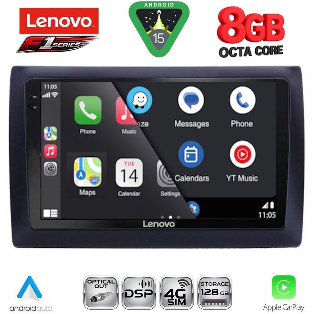 LENOVO SSR 10145_CPA (9inc) MULTIMEDIA TABLET for FIAT STILO mod. 2001-2007 LENOVO SSR 10145_CPA (9inc) MULTIMEDIA TABLET for FIAT STILO mod. 2001-2007