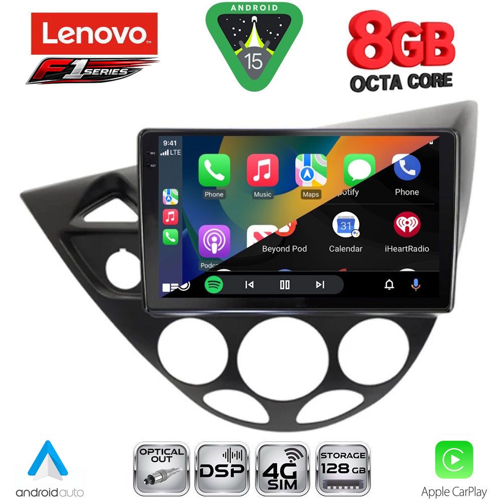 LENOVO SSR 10169_CPA (9inc) MULTIMEDIA TABLET for FORD FOCUS mod. 1998-2004 LENOVO SSR 10169_CPA (9inc) MULTIMEDIA TABLET for FORD FOCUS mod. 1998-2004