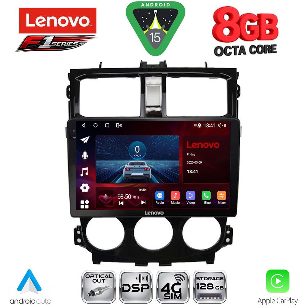 LENOVO SSR 10435_CPA (9inc) MULTIMEDIA TABLET for MITSUBISHI COLT mod. 2013-2023 LENOVO SSR 10435_CPA (9inc) MULTIMEDIA TABLET for MITSUBISHI COLT mod. 2013-2023