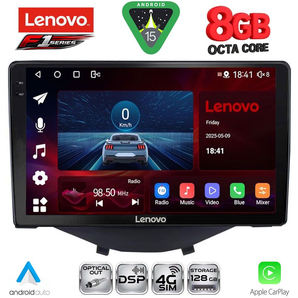 LENOVO SSR 10715_CPA CLIMA-A/C (9inc) MULTIMEDIA TABLET for CITROEN C1-PEUGEOT 108-TOYOTA AYGO mod. 2014-2022 LENOVO SSR 10715_CPA CLIMA-A/C (9inc) MULTIMEDIA TABLET for CITROEN C1-PEUGEOT 108-TOYOTA AYGO mod. 2014-2022