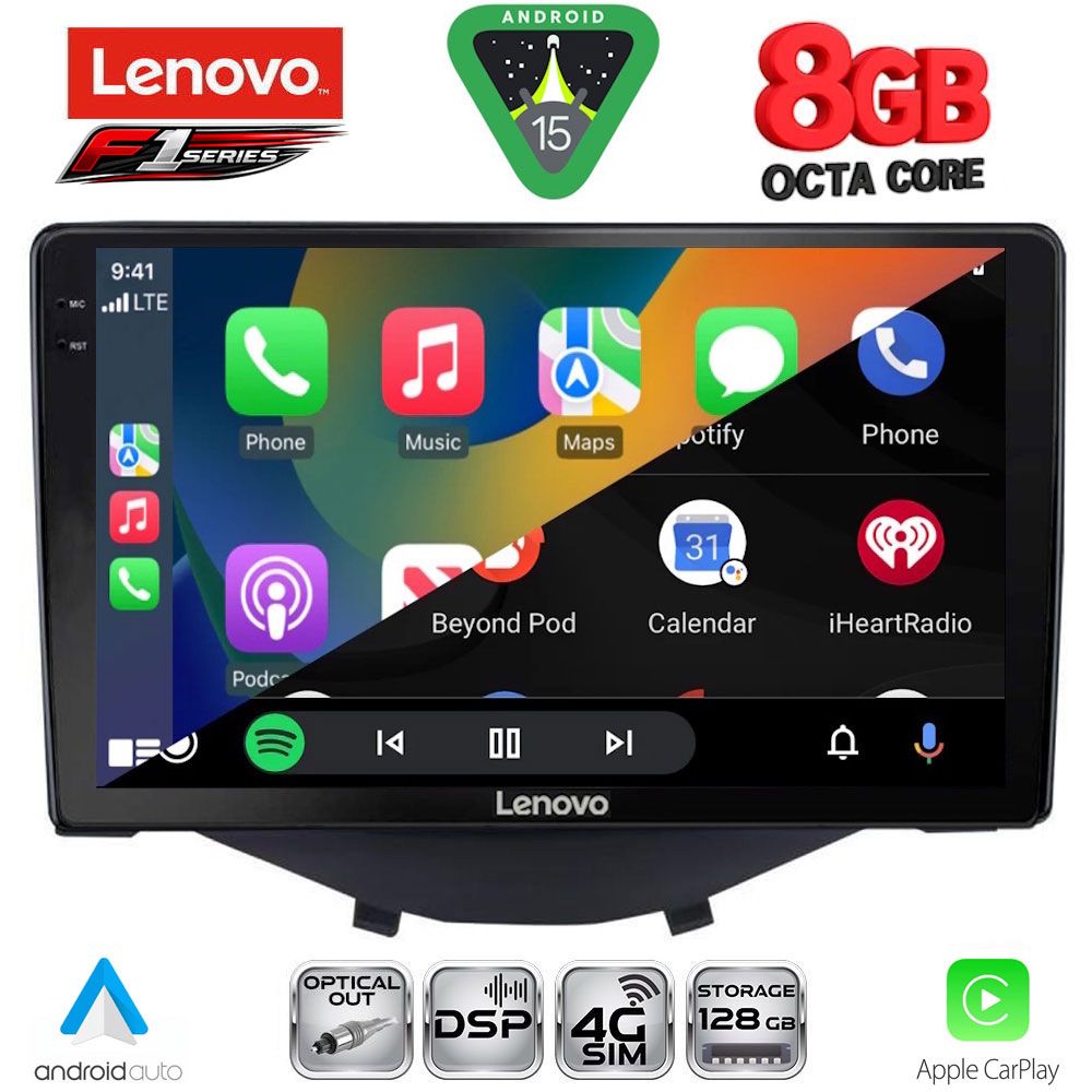 LENOVO SSR 10715_CPA CLIMA-A/C (9inc) MULTIMEDIA TABLET for CITROEN C1-PEUGEOT 108-TOYOTA AYGO mod. 2014-2022 LENOVO SSR 10715_CPA CLIMA-A/C (9inc) MULTIMEDIA TABLET for CITROEN C1-PEUGEOT 108-TOYOTA AYGO mod. 2014-2022