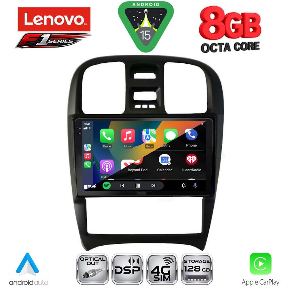 LENOVO SSR 10247_CPA (9inc) MULTIMEDIA TABLET for HYUNDAI SONATA mod. 2000-2006 LENOVO SSR 10247_CPA (9inc) MULTIMEDIA TABLET for HYUNDAI SONATA mod. 2000-2006