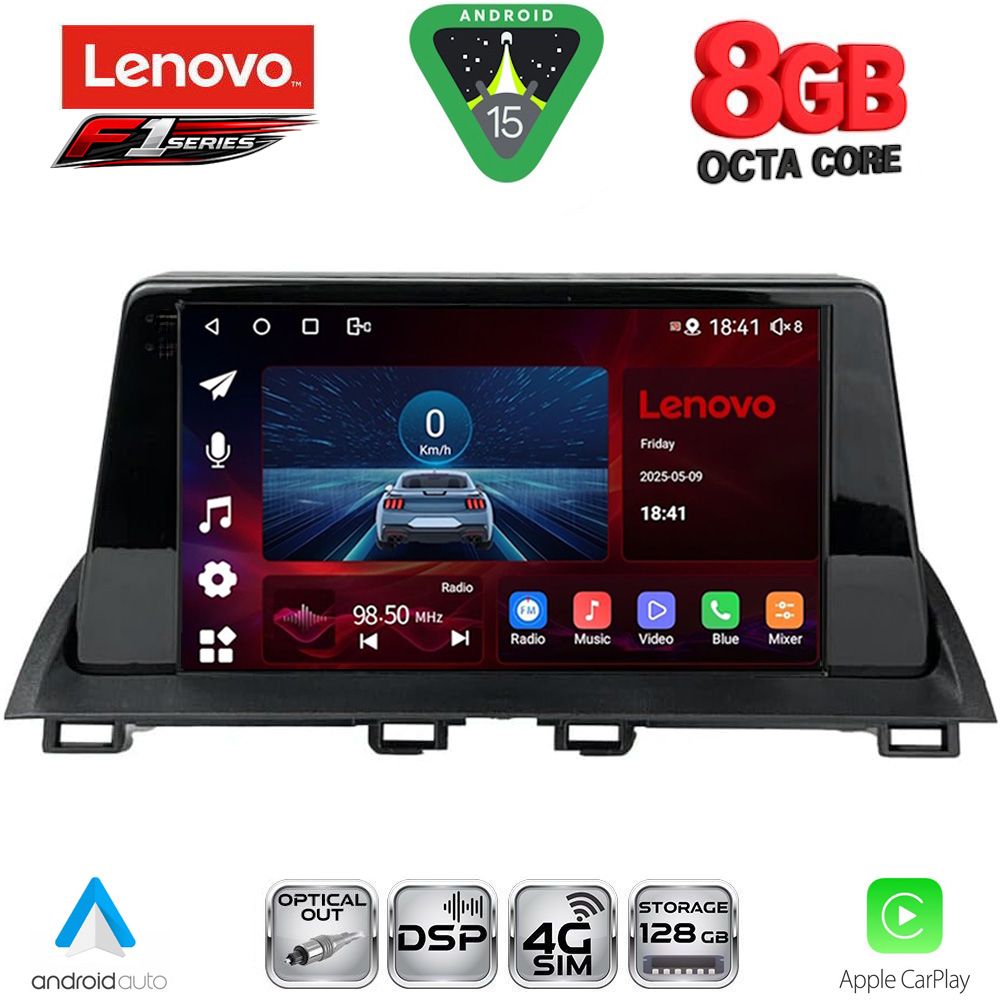 LENOVO SSR 10367_CPA (9inc) MULTIMEDIA TABLET for MAZDA 3 mod. 2014-2019 LENOVO SSR 10367_CPA (9inc) MULTIMEDIA TABLET for MAZDA 3 mod. 2014-2019