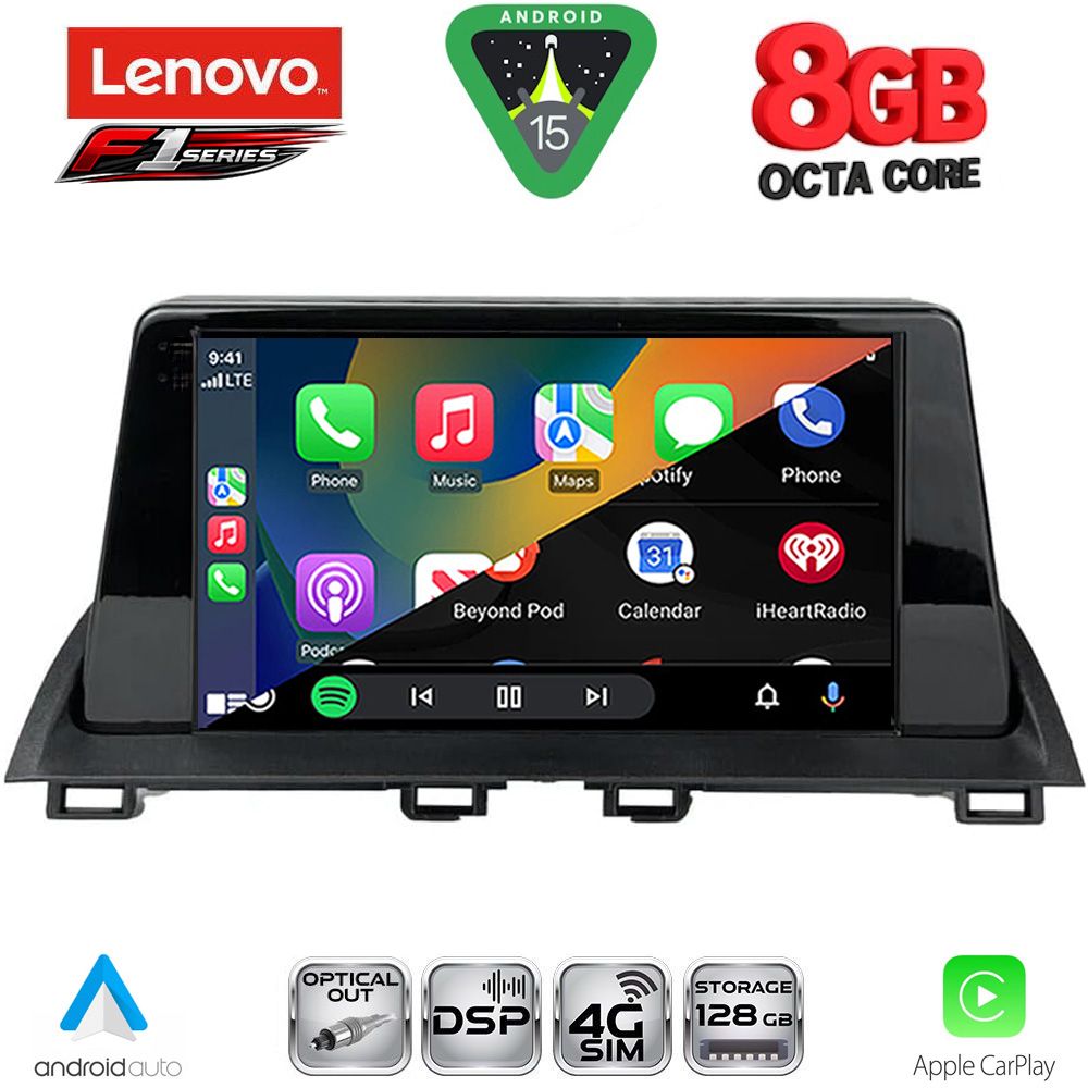 LENOVO SSR 10367_CPA (9inc) MULTIMEDIA TABLET for MAZDA 3 mod. 2014-2019 LENOVO SSR 10367_CPA (9inc) MULTIMEDIA TABLET for MAZDA 3 mod. 2014-2019