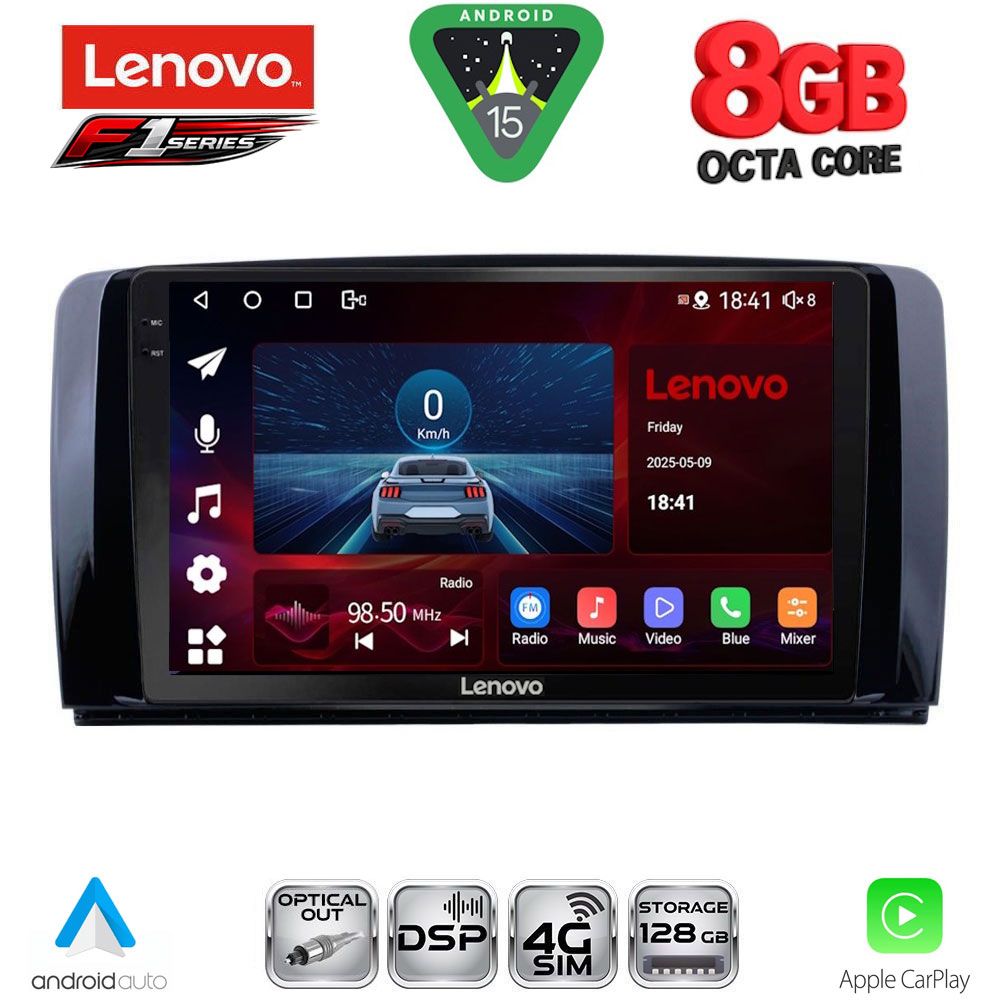 LENOVO SSR 10422_CPA (9inc) MULTIMEDIA TABLET for MERCEDES R (W251) mod. 2006-2015 LENOVO SSR 10422_CPA (9inc) MULTIMEDIA TABLET for MERCEDES R (W251) mod. 2006-2015