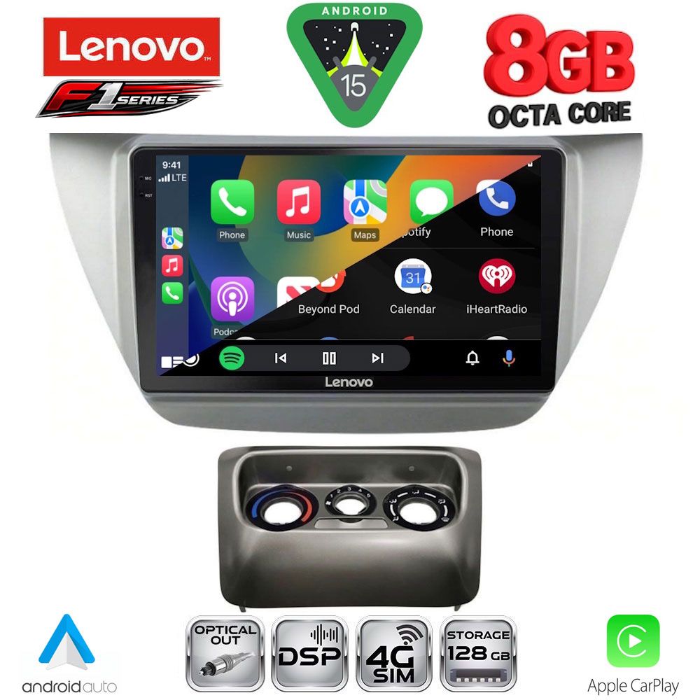 LENOVO SSR 10433_CPA (9inc) MULTIMEDIA TABLET for MITSUBISHI LANCER mod. 2000-2007 LENOVO SSR 10433_CPA (9inc) MULTIMEDIA TABLET for MITSUBISHI LANCER mod. 2000-2007