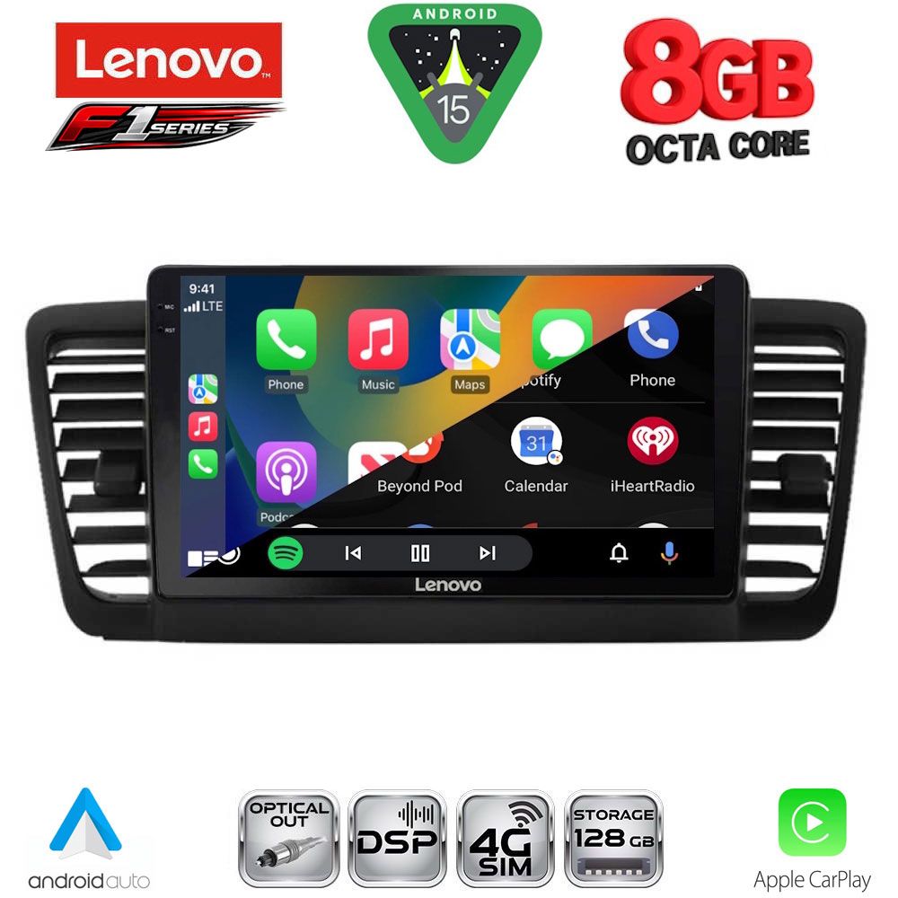 LENOVO SSR 10665_CPA (9inc) MULTIMEDIA TABLET for SUBARU LEGACY - OUTBACK mod. 2002-2008 LENOVO SSR 10665_CPA (9inc) MULTIMEDIA TABLET for SUBARU LEGACY - OUTBACK mod. 2002-2008