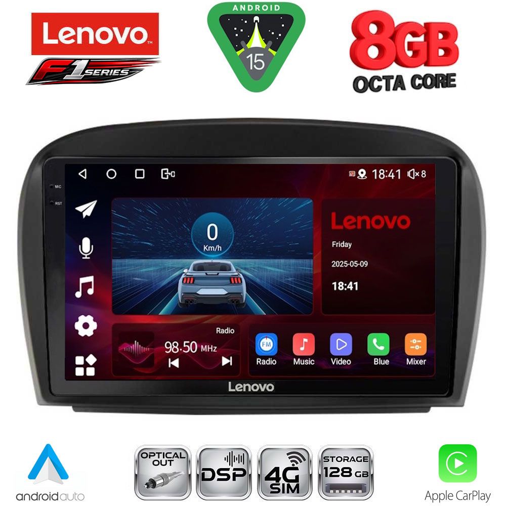 LENOVO SSR 10427_CPA (9inc) MULTIMEDIA TABLET for MERCEDES SL (R230) FACELIFT mod. 2006-2012 LENOVO SSR 10427_CPA (9inc) MULTIMEDIA TABLET for MERCEDES SL (R230) FACELIFT mod. 2006-2012