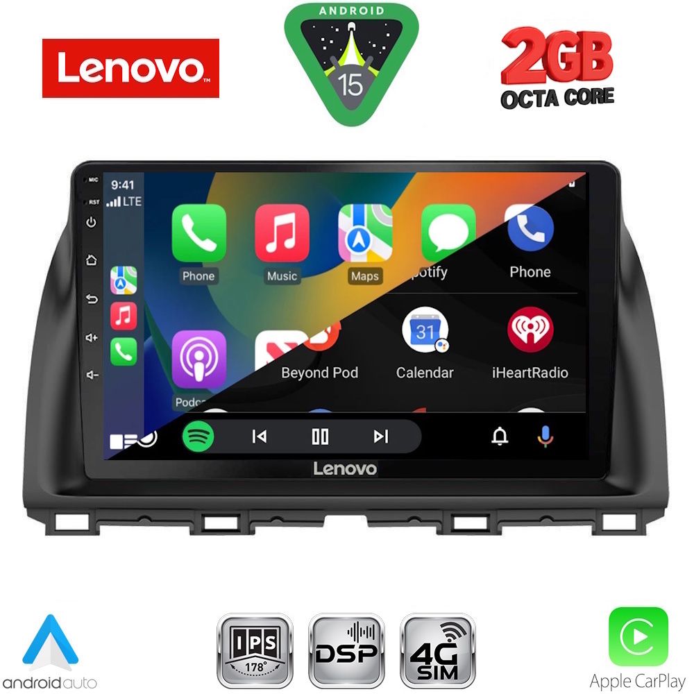 LENOVO LVF 5380_CPA (10inc) MULTIMEDIA TABLET for MAZDA CX5 mod. 2013-2017 LENOVO LVF 5380_CPA (10inc) MULTIMEDIA TABLET for MAZDA CX5 mod. 2013-2017