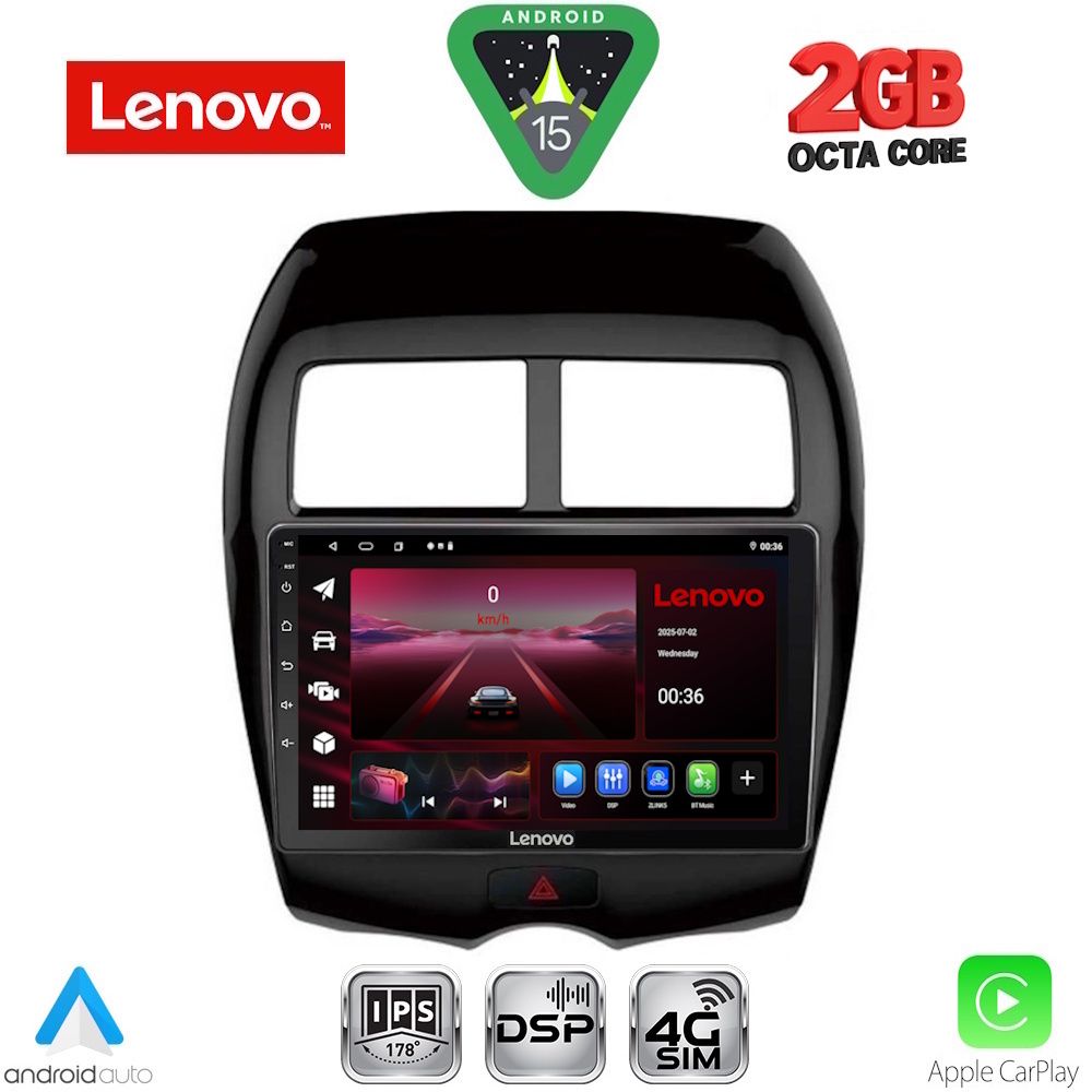 LENOVO LVF 5430_CPA (10inc) MULTIMEDIA TABLET for MITSUBISHI ASX mod. 2009-2020 - PEUGEOT 4008 mod. 2012-2018 LENOVO LVF 5430_CPA (10inc) MULTIMEDIA TABLET for MITSUBISHI ASX mod. 2009-2020 - PEUGEOT 4008 mod. 2012-2018