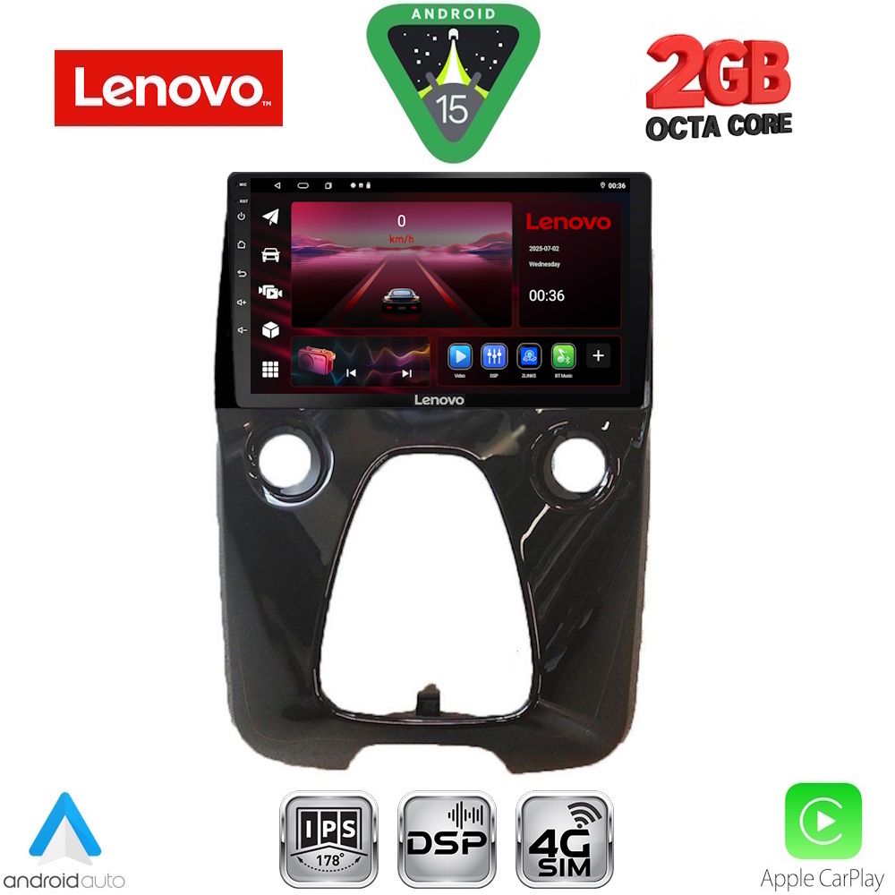 LENOVO LVF 5708_CPA A/C (10inc) MULTIMEDIA TABLET for CITROEN C1-PEUGEOT 108-TOYOTA AYGO mod. 2014-2022 LENOVO LVF 5708_CPA A/C (10inc) MULTIMEDIA TABLET for CITROEN C1-PEUGEOT 108-TOYOTA AYGO mod. 2014-2022