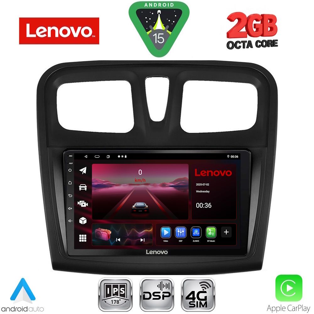 LENOVO LVF 5108SQ_CPA (9inc) MULTIMEDIA TABLET for DACIA LOGAN – SANDERO mod. 2012-2019 LENOVO LVF 5108SQ_CPA (9inc) MULTIMEDIA TABLET for DACIA LOGAN – SANDERO mod. 2012-2019