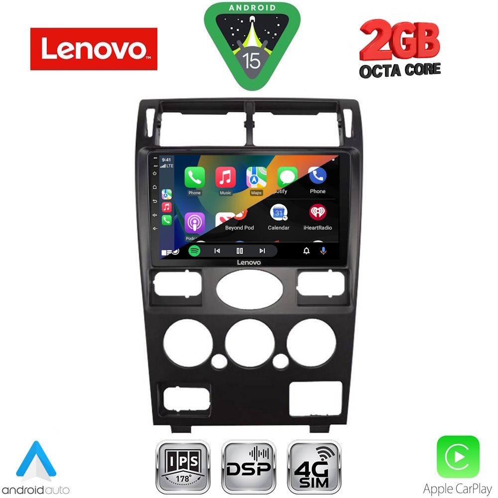 LENOVO LVF 5161B_CPA (9inc) MULTIMEDIA TABLET for FORD MONDEO mod. 2003-2006 LENOVO LVF 5161B_CPA (9inc) MULTIMEDIA TABLET for FORD MONDEO mod. 2003-2006