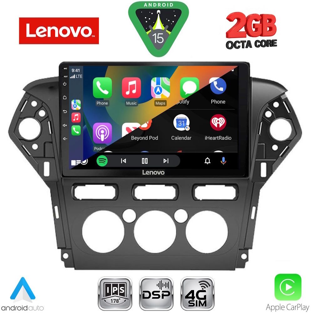 LENOVO LVF 5163_CPA A/C (10inc) MULTIMEDIA TABLET for FORD MONDEO mod. 2011-2013 LENOVO LVF 5163_CPA A/C (10inc) MULTIMEDIA TABLET for FORD MONDEO mod. 2011-2013