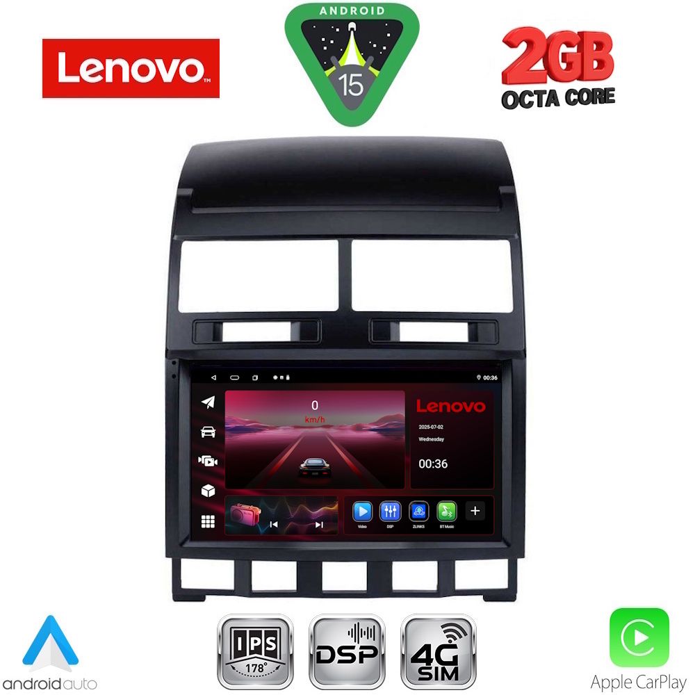LENOVO LVF 5765_CPA (9inc) MULTIMEDIA TABLET for VW TOUAREG mod. 2003-2011 LENOVO LVF 5765_CPA (9inc) MULTIMEDIA TABLET for VW TOUAREG mod. 2003-2011