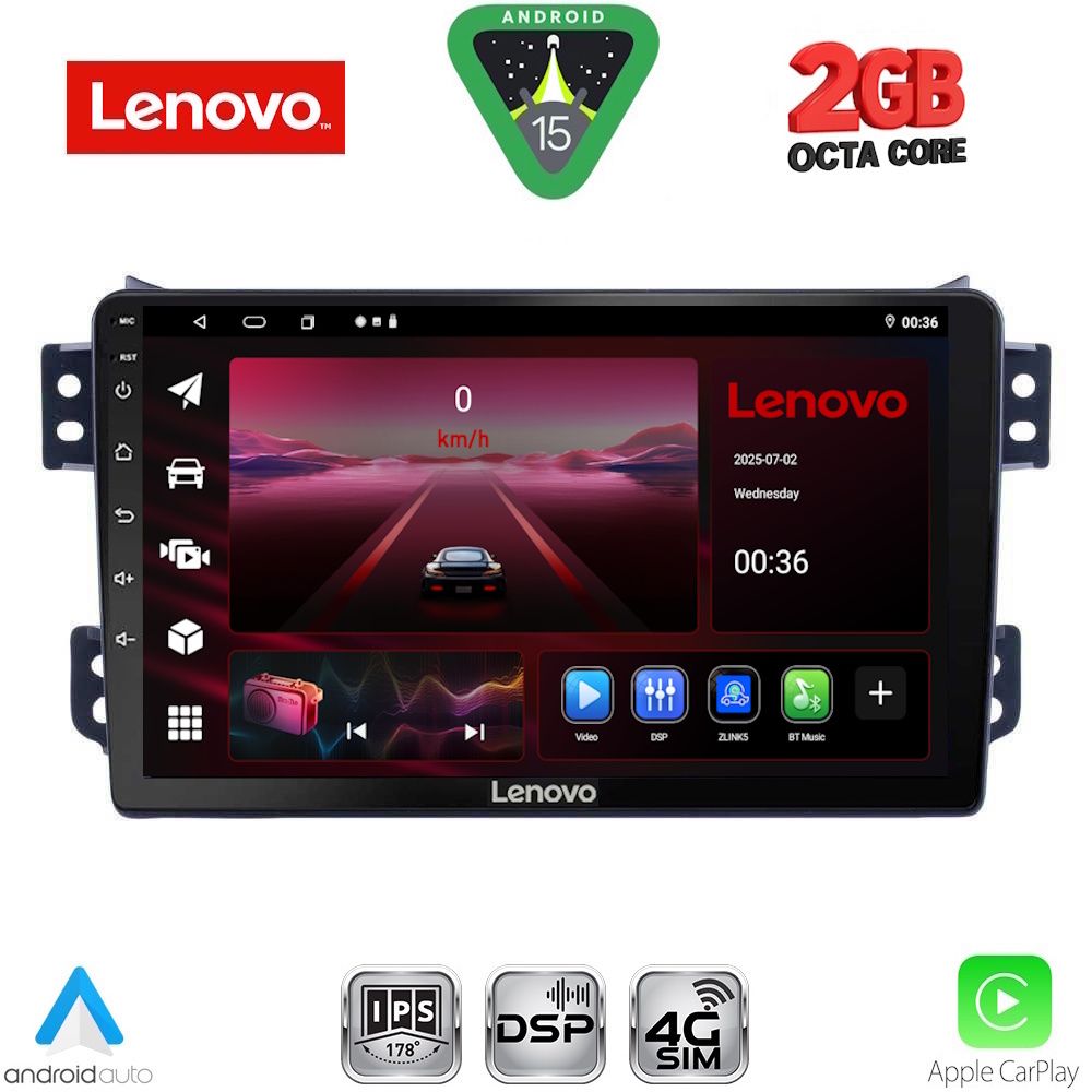 LENOVO LVF 5682_CPA (9inc) MULTIMEDIA TABLET for OPEL AGILA - SUZUKI SPLASH mod. 2008-2018 LENOVO LVF 5682_CPA (9inc) MULTIMEDIA TABLET for OPEL AGILA - SUZUKI SPLASH mod. 2008-2018