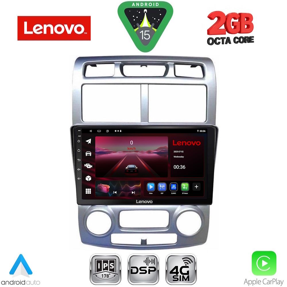 LENOVO LVF 5324SL_CPA (CLIMA) (9inc) MULTIMEDIA TABLET for KIA SPORTAGE mod. 2004-2010 LENOVO LVF 5324SL_CPA (CLIMA) (9inc) MULTIMEDIA TABLET for KIA SPORTAGE mod. 2004-2010