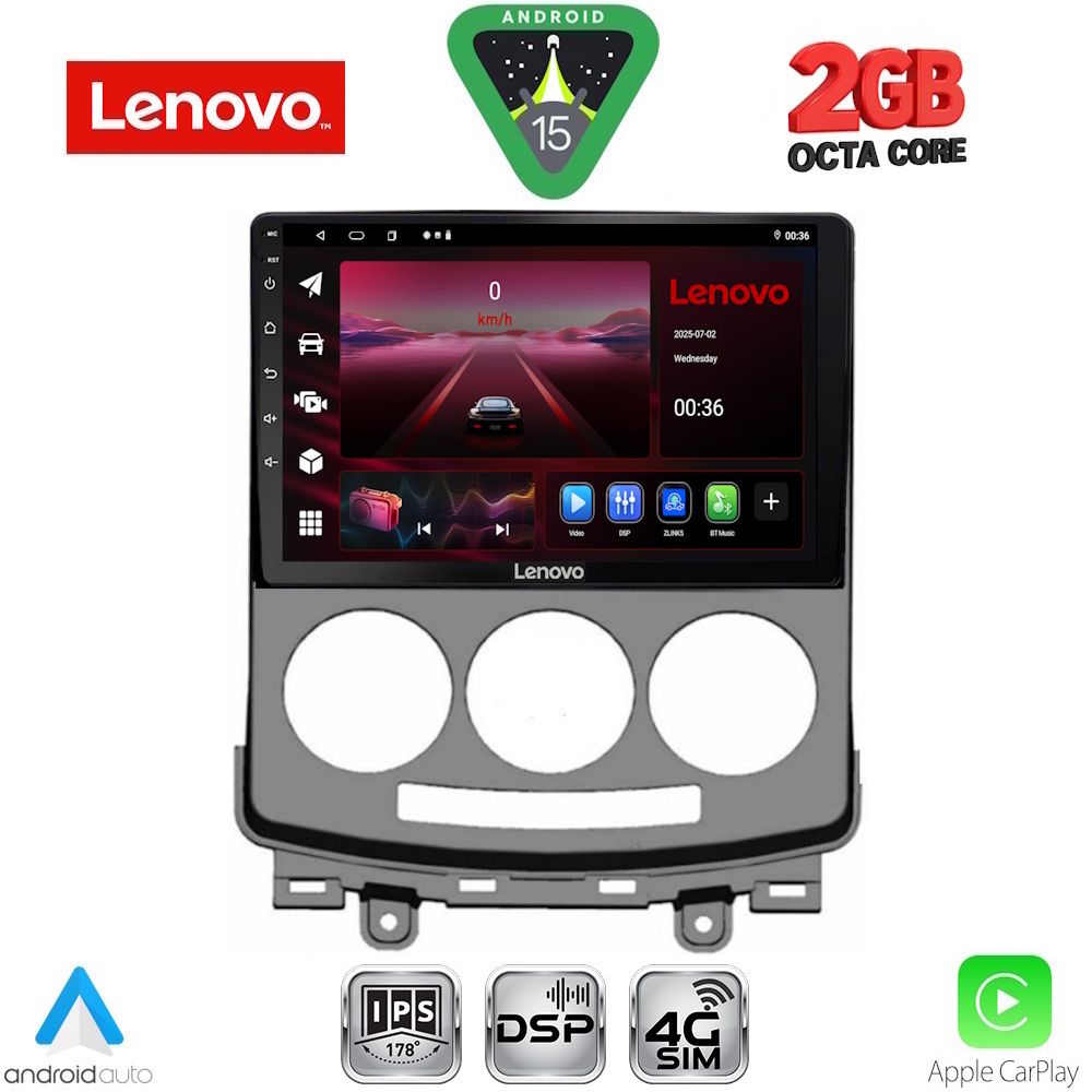 LENOVO LVF 5370_CPA (9inc) MULTIMEDIA TABLET for MAZDA 5 mod. 2004-2010 LENOVO LVF 5370_CPA (9inc) MULTIMEDIA TABLET for MAZDA 5 mod. 2004-2010
