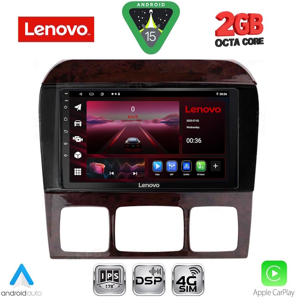 LENOVO LVF 5426_CPA (9inc) MULTIMEDIA TABLET for MERCEDES S (W220) mod. 1998-2005 LENOVO LVF 5426_CPA (9inc) MULTIMEDIA TABLET for MERCEDES S (W220) mod. 1998-2005