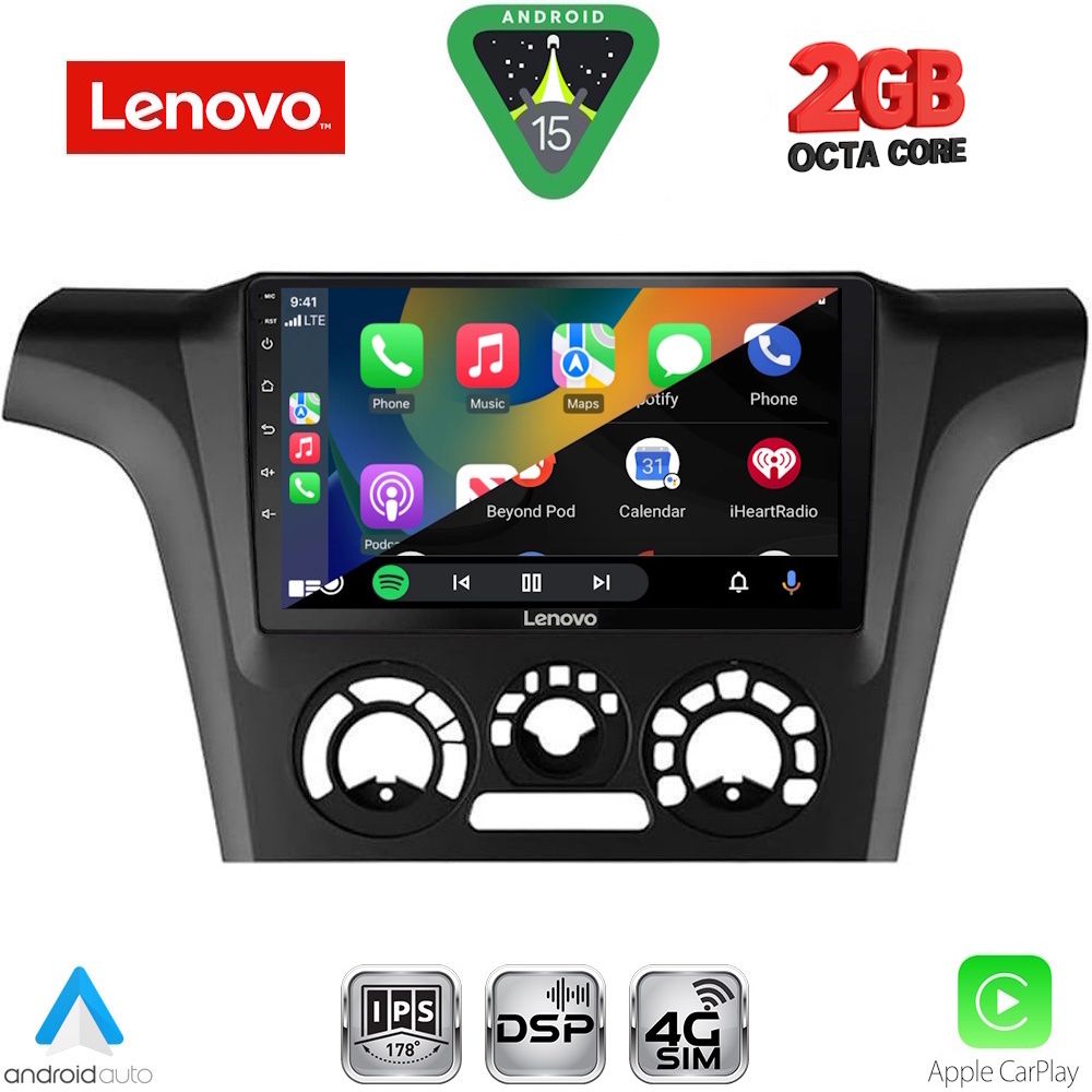 LENOVO LVF 5441_CPA A/C (9inc) MULTIMEDIA TABLET for MITSUBISHI OUTLANDER mod. 2001-2005 LENOVO LVF 5441_CPA A/C (9inc) MULTIMEDIA TABLET for MITSUBISHI OUTLANDER mod. 2001-2005