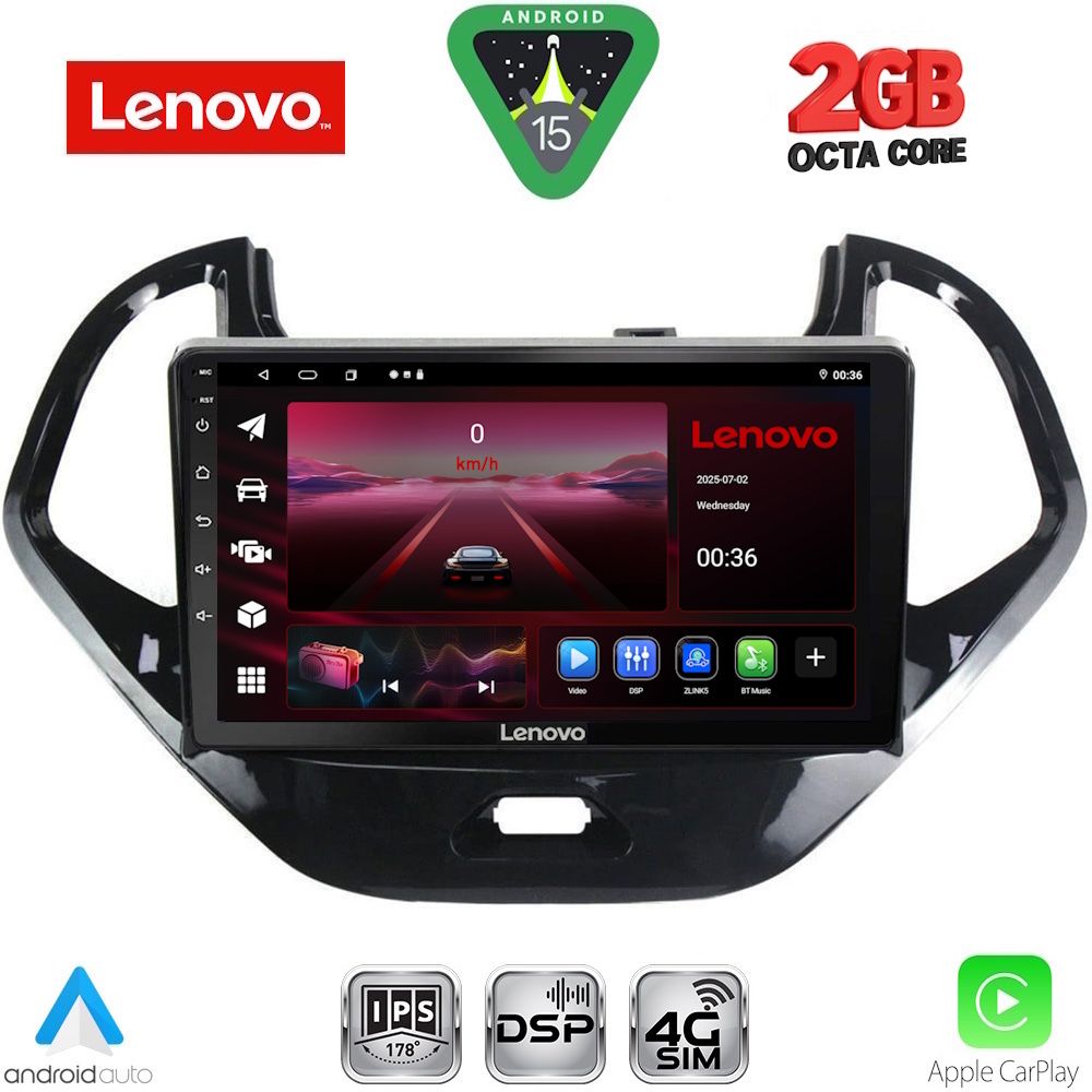 LENOVO LVF 5167SH_CPA (9inc) MULTIMEDIA TABLET for FORD KA mod. 2017-2024 LENOVO LVF 5167SH_CPA (9inc) MULTIMEDIA TABLET for FORD KA mod. 2017-2024