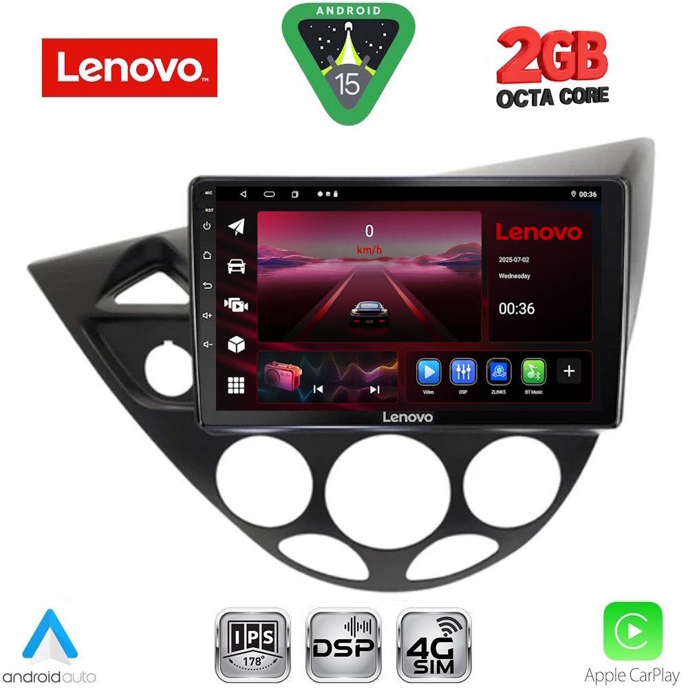 LENOVO LVF 5169_CPA (9inc) MULTIMEDIA TABLET for FORD FOCUS mod. 1998-2004 LENOVO LVF 5169_CPA (9inc) MULTIMEDIA TABLET for FORD FOCUS mod. 1998-2004