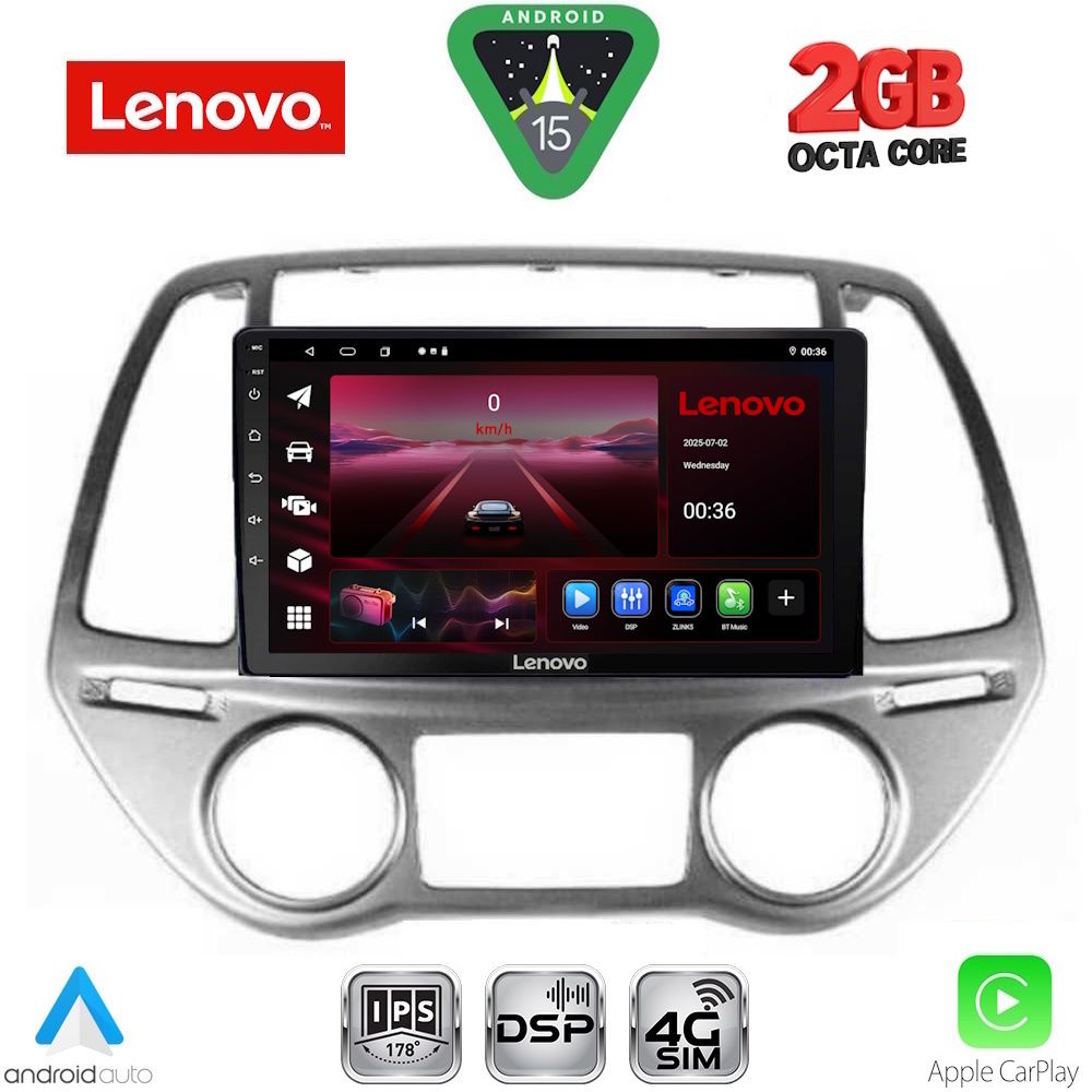 LENOVO LVF 5227_CPA CLIMA (9inc) MULTIMEDIA TABLET for HYUNDAI i20 mod. 2008-2012 LENOVO LVF 5227_CPA CLIMA (9inc) MULTIMEDIA TABLET for HYUNDAI i20 mod. 2008-2012