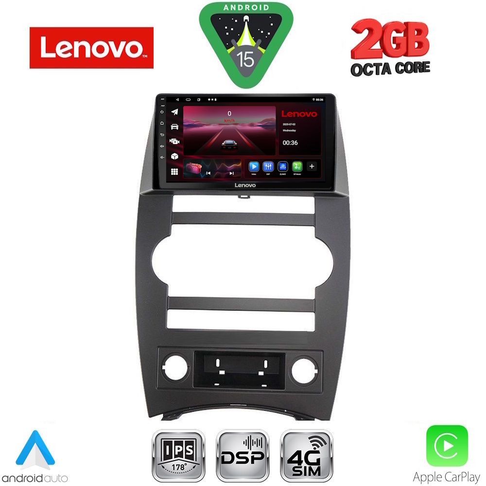 LENOVO LVF 5274_CPA (9inc) MULTIMEDIA TABLET for JEEP COMMANDER mod. 2007-2009 LENOVO LVF 5274_CPA (9inc) MULTIMEDIA TABLET for JEEP COMMANDER mod. 2007-2009