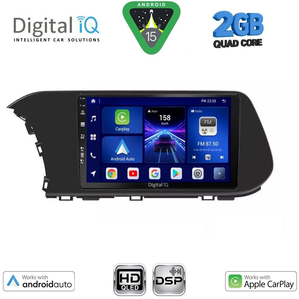 DIGITAL IQ BXC 3220_CPAA (10inc) MULTIMEDIA TABLET for HYUNDAI i20 - BAYON mod. 2021-2026 DIGITAL IQ BXC 3220_CPAA (10inc) MULTIMEDIA TABLET for HYUNDAI i20 - BAYON mod. 2021-2026