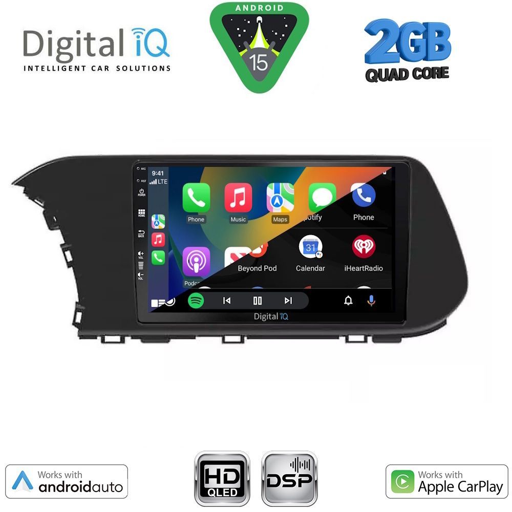 DIGITAL IQ BXC 3220_CPAA (10inc) MULTIMEDIA TABLET for HYUNDAI i20 - BAYON mod. 2021-2026 DIGITAL IQ BXC 3220_CPAA (10inc) MULTIMEDIA TABLET for HYUNDAI i20 - BAYON mod. 2021-2026