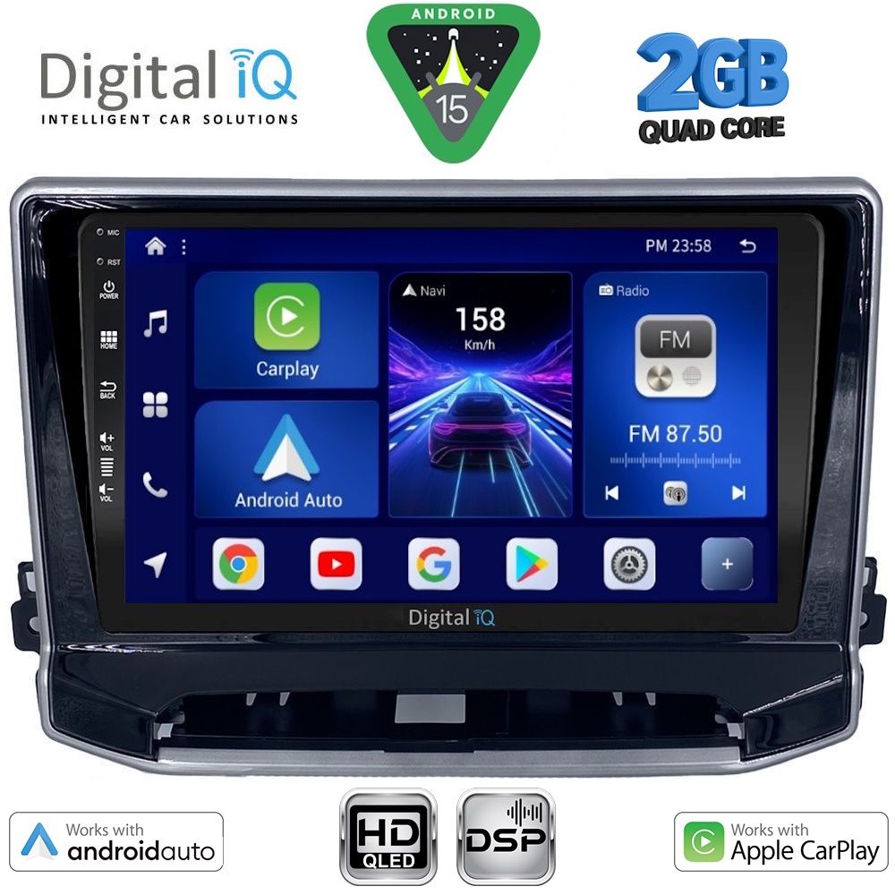 DIGITAL IQ BXC 3279_CPAA (10inc) MULTIMEDIA TABLET for JEEP COMPASS mod. 2022-2026 DIGITAL IQ BXC 3279_CPAA (10inc) MULTIMEDIA TABLET for JEEP COMPASS mod. 2022-2026