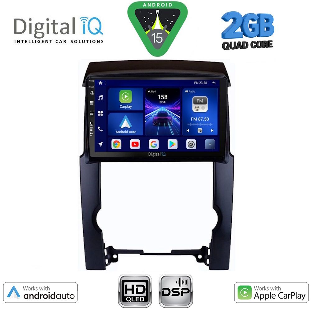 DIGITAL IQ BXC 3318_CPAA (10inc) MULTIMEDIA TABLET for KIA SORENTO mod. 2009-2014 DIGITAL IQ BXC 3318_CPAA (10inc) MULTIMEDIA TABLET for KIA SORENTO mod. 2009-2014