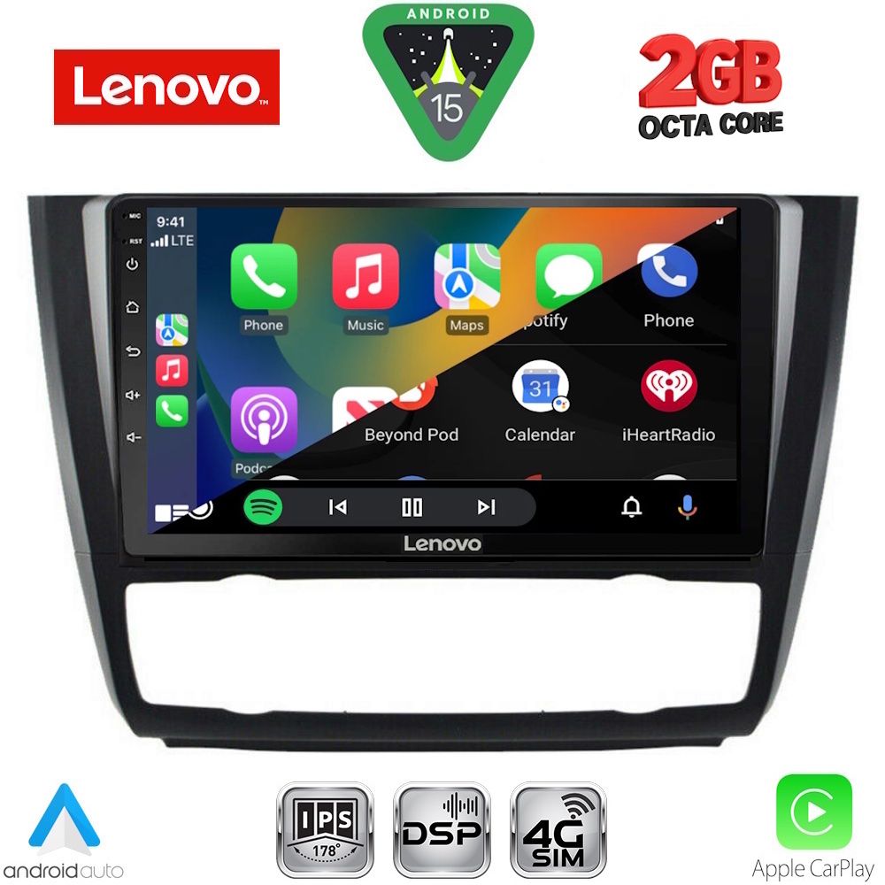 LENOVO LVF 5040_CPA CLIMA (9inc) MULTIMEDIA TABLET for BMW S.1 E81-82-87-88 mod. 2004-2013 LENOVO LVF 5040_CPA CLIMA (9inc) MULTIMEDIA TABLET for BMW S.1 E81-82-87-88 mod. 2004-2013