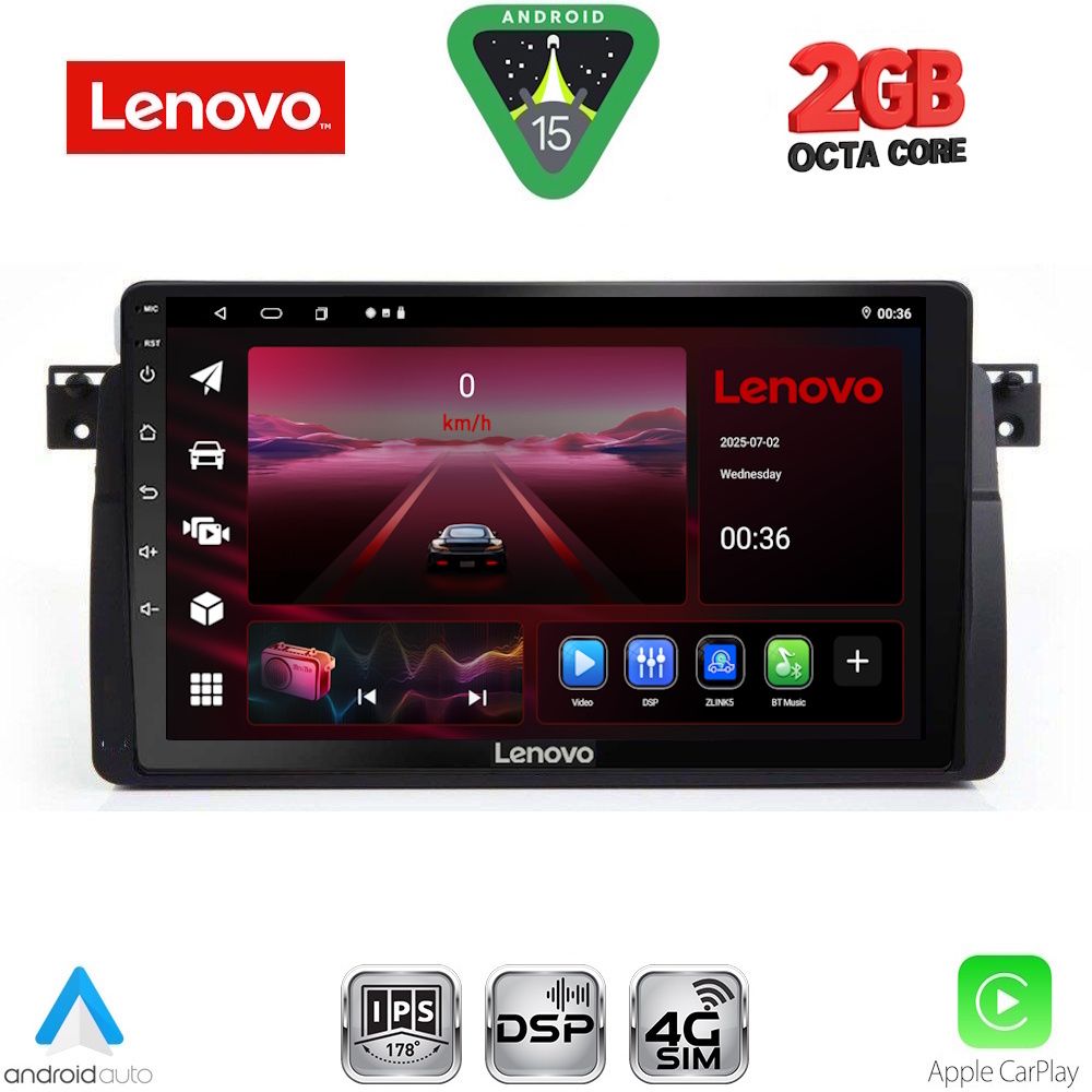 LENOVO LVF 5042_CPA (9inc) MULTIMEDIA TABLET for BMW E46 mod. 1998-2005 LENOVO LVF 5042_CPA (9inc) MULTIMEDIA TABLET for BMW E46 mod. 1998-2005