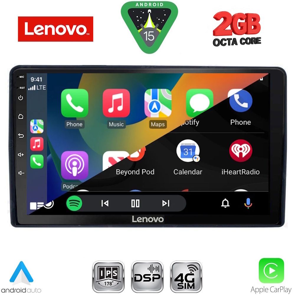 LENOVO LVF 5081_CPA (9inc) MULTIMEDIA TABLET for CITROEN – PEUGEOT mod. 2008-2018 LENOVO LVF 5081_CPA (9inc) MULTIMEDIA TABLET for CITROEN – PEUGEOT mod. 2008-2018