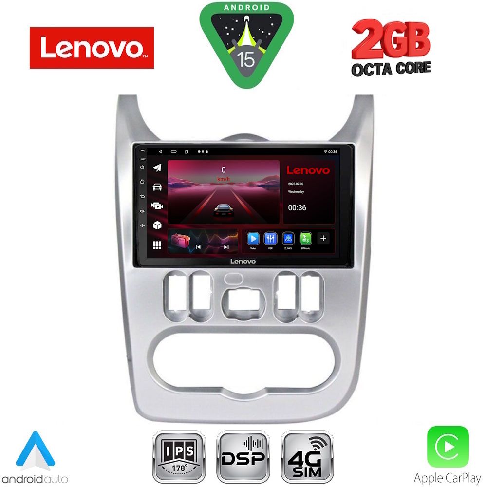 LENOVO LVF 5101SL_CPA (9inc) MULTIMEDIA TABLET for DACIA DUSTER – LOGAN – SANDERO mod. 2006-2012 (SILVER) LENOVO LVF 5101SL_CPA (9inc) MULTIMEDIA TABLET for DACIA DUSTER – LOGAN – SANDERO mod. 2006-2012 (SILVER)