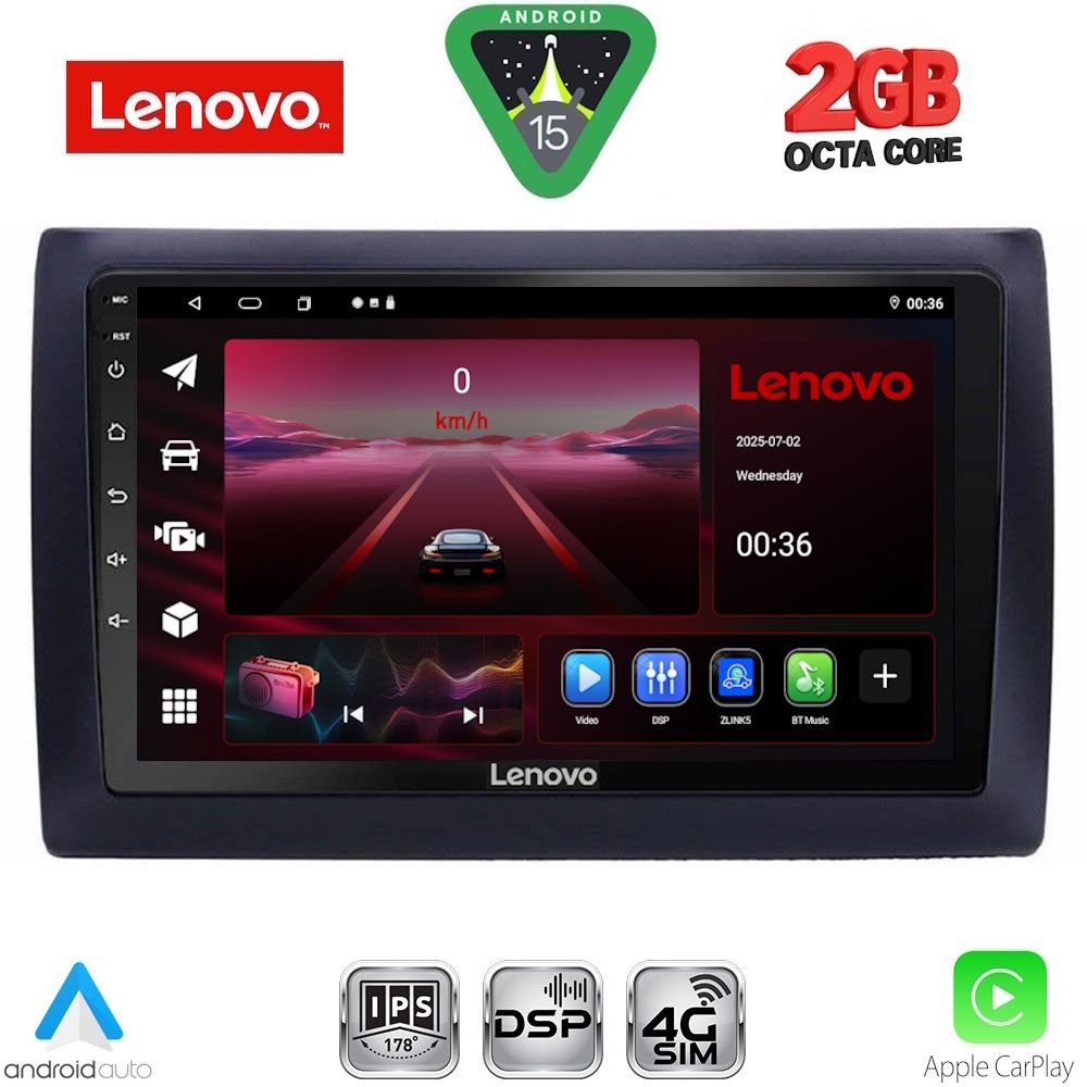 LENOVO LVF 5145_CPA (9inc) MULTIMEDIA TABLET for FIAT STILO mod. 2001-2007 LENOVO LVF 5145_CPA (9inc) MULTIMEDIA TABLET for FIAT STILO mod. 2001-2007