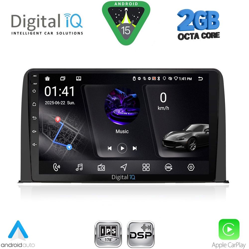 DIGITAL IQ RSF 4199_CPA (10inc) MULTIMEDIA TABLET for HONDA CRV mod. 2017-2022 DIGITAL IQ RSF 4199_CPA (10inc) MULTIMEDIA TABLET for HONDA CRV mod. 2017-2022