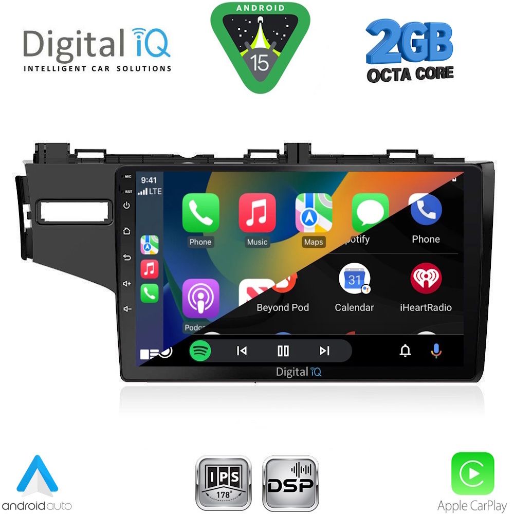 DIGITAL IQ RSF 4212_CPA (10inc) MULTIMEDIA TABLET for HONDA JAZZ mod. 2013-2019 DIGITAL IQ RSF 4212_CPA (10inc) MULTIMEDIA TABLET for HONDA JAZZ mod. 2013-2019