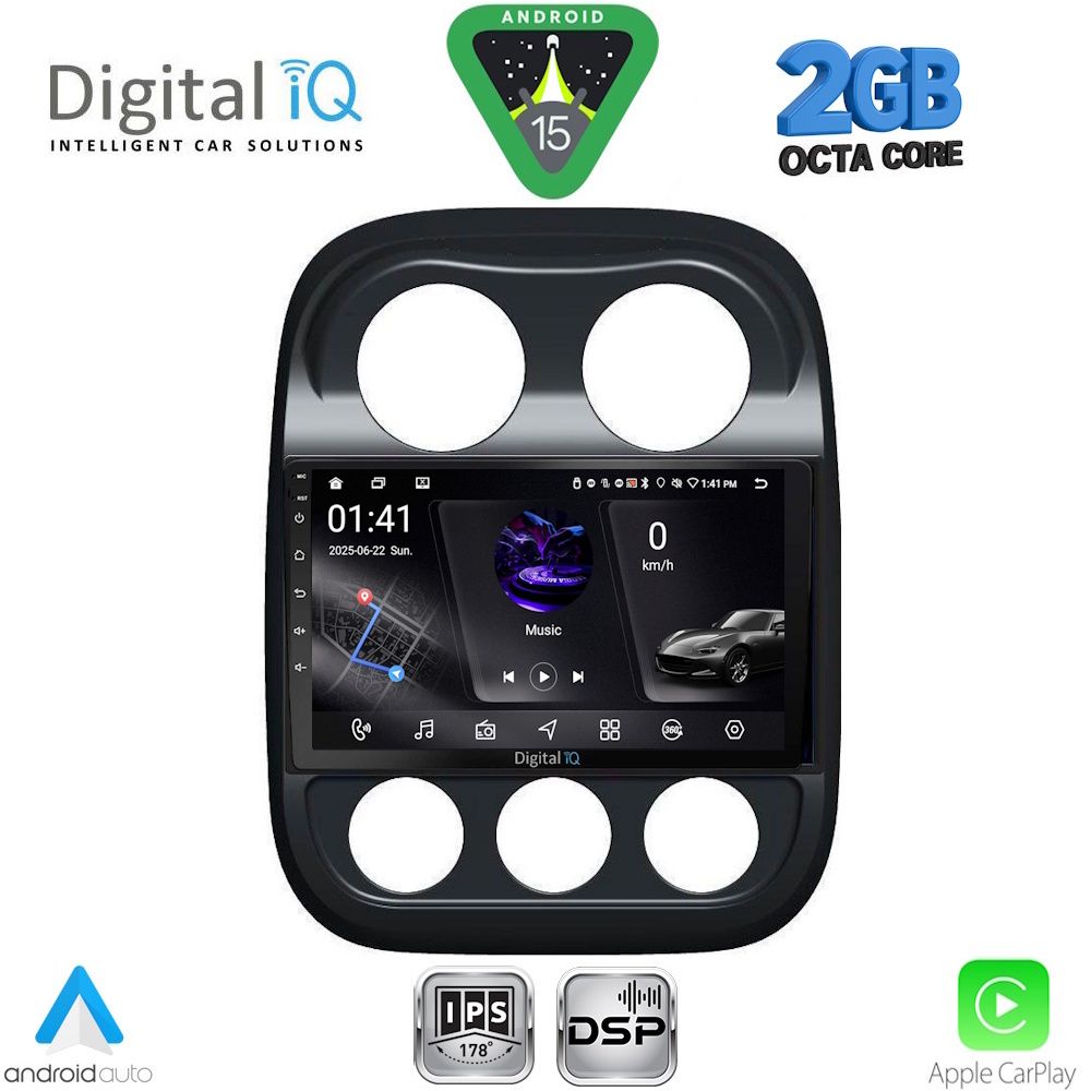 DIGITAL IQ RSF 4277_CPA (10inc) MULTIMEDIA TABLET for JEEP COMPASS - PATRIOT mod. 2007-2016 DIGITAL IQ RSF 4277_CPA (10inc) MULTIMEDIA TABLET for JEEP COMPASS - PATRIOT mod. 2007-2016