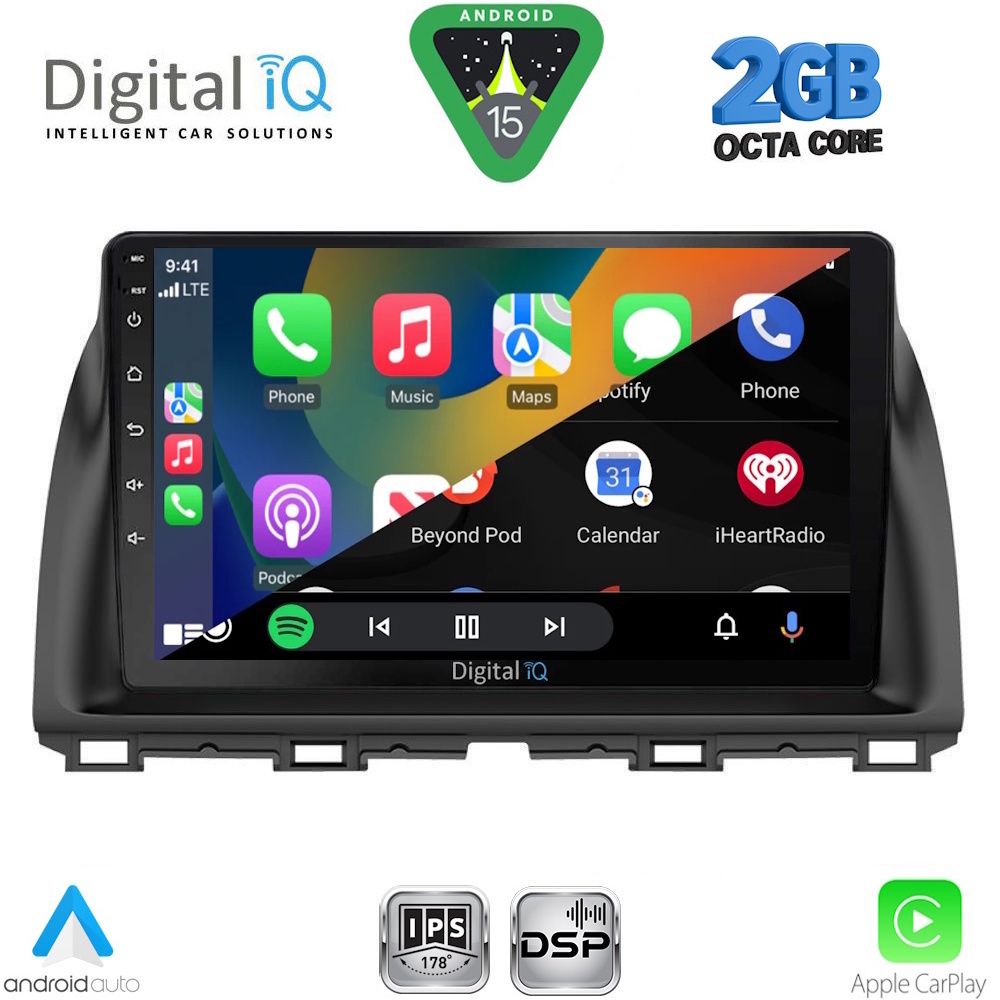 DIGITAL IQ RSF 4380_CPA (10inc) MULTIMEDIA TABLET for MAZDA CX5 mod. 2013-2017 DIGITAL IQ RSF 4380_CPA (10inc) MULTIMEDIA TABLET for MAZDA CX5 mod. 2013-2017