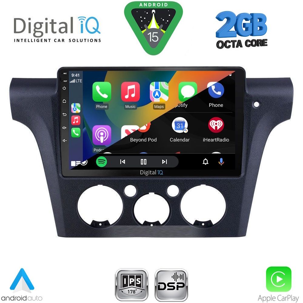 DIGITAL IQ RSF 4441_CPA CLIMA (10inc) MULTIMEDIA TABLET for MITSUBISHI OUTLANDER mod. 2001-2005 with CLIMA DIGITAL IQ RSF 4441_CPA CLIMA (10inc) MULTIMEDIA TABLET for MITSUBISHI OUTLANDER mod. 2001-2005 with CLIMA