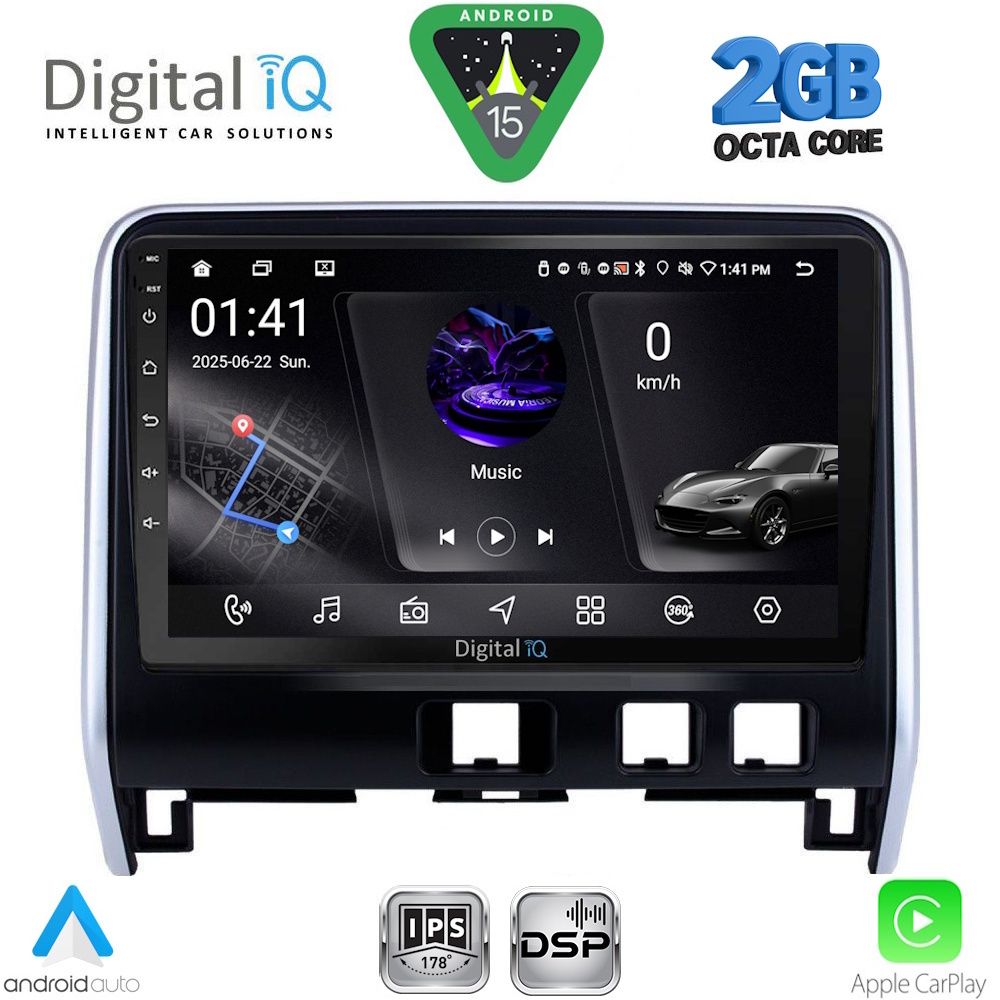 DIGITAL IQ RSF 4471_CPA (10inc) MULTIMEDIA TABLET for NISSAN SERENA mod. 2016-2022 DIGITAL IQ RSF 4471_CPA (10inc) MULTIMEDIA TABLET for NISSAN SERENA mod. 2016-2022