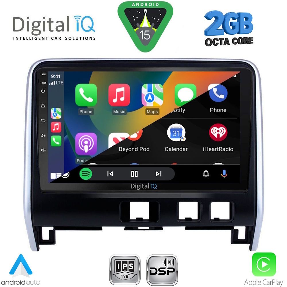 DIGITAL IQ RSF 4471_CPA (10inc) MULTIMEDIA TABLET for NISSAN SERENA mod. 2016-2022 DIGITAL IQ RSF 4471_CPA (10inc) MULTIMEDIA TABLET for NISSAN SERENA mod. 2016-2022