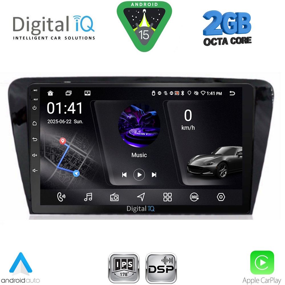DIGITAL IQ RSF 4597_CPA (10inc) MULTIMEDIA TABLET for SKODA OCTAVIA 7 mod. 2013-2021 DIGITAL IQ RSF 4597_CPA (10inc) MULTIMEDIA TABLET for SKODA OCTAVIA 7 mod. 2013-2021