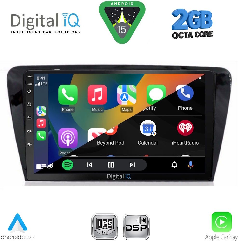 DIGITAL IQ RSF 4597_CPA (10inc) MULTIMEDIA TABLET for SKODA OCTAVIA 7 mod. 2013-2021 DIGITAL IQ RSF 4597_CPA (10inc) MULTIMEDIA TABLET for SKODA OCTAVIA 7 mod. 2013-2021