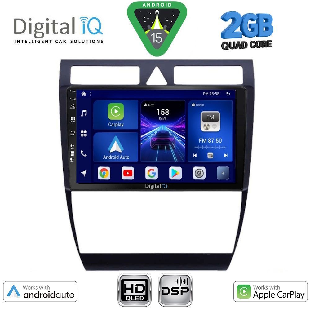 DIGITAL IQ BXC 3006_CPAA (9inc) MULTIMEDIA TABLET for AUDI A6 mod. 1998-2005 DIGITAL IQ BXC 3006_CPAA (9inc) MULTIMEDIA TABLET for AUDI A6 mod. 1998-2005